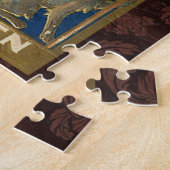 ヴィンテージの準備のハロウィーンパーティー ジグソーパズル (側面)