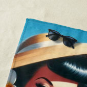 ヴィンテージの準備 ビーチタオル (インサイチュ)