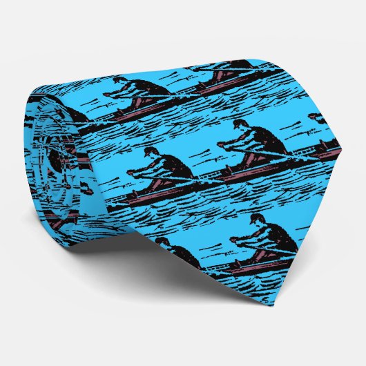 ヴィンテージの漕艇 ネクタイ (ロール)