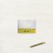 ヴィンテージの漫画本のスピーチの泡 ポストイット (デスク上)