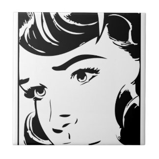 ヴィンテージの漫画 タイル