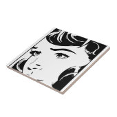 ヴィンテージの漫画 タイル (側面)