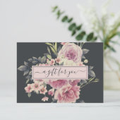 ヴィンテージの濃いフローラロゴ |商品券 (スタンド正面)