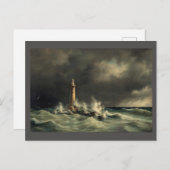ヴィンテージの灯台ポストカード ポストカード (正面/裏面)