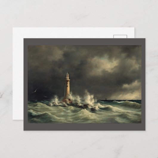 ヴィンテージの灯台ポストカード ポストカード (正面/裏面)