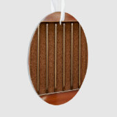 ヴィンテージの無線のスピーカー オーナメント (正面)