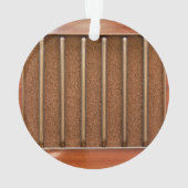 ヴィンテージの無線のスピーカー オーナメント (裏面)