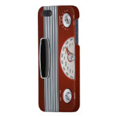 ヴィンテージの無線のiPhone 5の場合 iPhoneケース (裏面左)