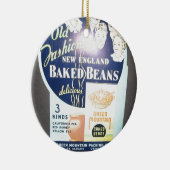 ヴィンテージの焼いたな豆 セラミックオーナメント (右)