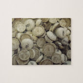 ヴィンテージの熱と冷たい磁器のノブ ジグソーパズル (横)