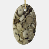 ヴィンテージの熱と冷たい磁器のノブ セラミックオーナメント (右)