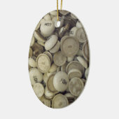 ヴィンテージの熱と冷たい磁器のノブ セラミックオーナメント (左)