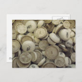 ヴィンテージの熱と冷たい磁器のノブ ポストカード (正面/裏面)