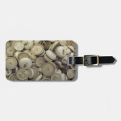 ヴィンテージの熱と冷たい磁器のノブ ラゲッジタグ (正面横)