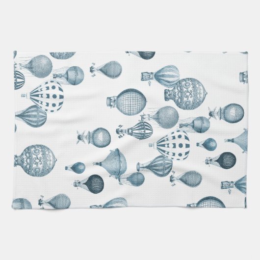 ヴィンテージの熱気は飛行中に台所タオルを風船のようにふくらませます キッチンタオル (横)