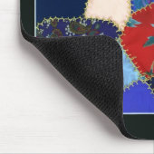 ヴィンテージの熱狂するなキルトのマウスパッド マウスパッド (コーナー)