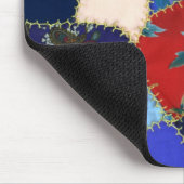 ヴィンテージの熱狂するなキルトマウスパッドボーダー マウスパッド (コーナー)