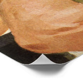 ヴィンテージの父の日，郊外の幸福な家族 ポスター (角)