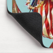 ヴィンテージの独立と自由 マウスパッド (コーナー)