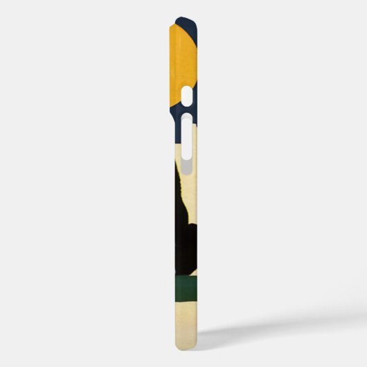 ヴィンテージの猫が歌おもしろいう間抜けと動物 Case-Mate iPhoneケース (裏面 / 左)