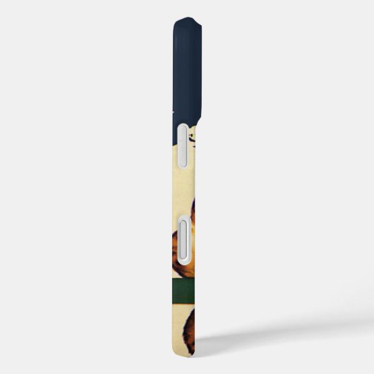 ヴィンテージの猫が歌おもしろいう間抜けと動物 Case-Mate iPhoneケース (裏面 / 右)