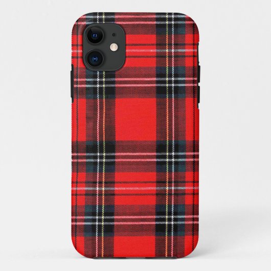 ヴィンテージの王室のなタータンチェック Case-Mate iPhoneケース (裏面)