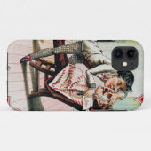 ヴィンテージの理髪店の剃ること Case-Mate iPhoneケース (裏面(横))