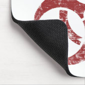 ヴィンテージの生物学的災害［有害物質］ マウスパッド (コーナー)