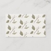 ヴィンテージの男の子服 ディスプレイ シャワー エンクロージャー カード (裏面)