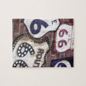 ヴィンテージの画像的なルート66 ジグソーパズル (横)