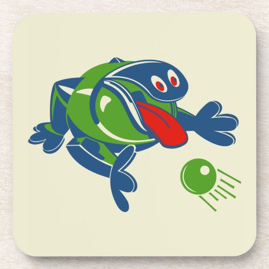 ヴィンテージの異様なOggのおもちゃ-コースターのセット コースター (正面)