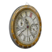 ヴィンテージの白いウサギの古代steampunkの腕時計 ダーツボード (正面左)