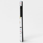 ヴィンテージの白と赤の青の黄色のレシピ Case-Mate iPhoneケース (裏面/左)