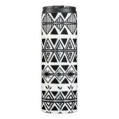 ヴィンテージの白黒の柄d タンブラー (裏面)