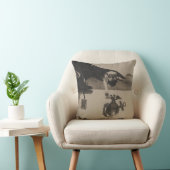 ヴィンテージの白黒軍のブルドッグの航空 クッション (椅子)