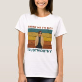 ヴィンテージの皮肉 – おもしろい引用文用シャツ Tシャツ (正面)