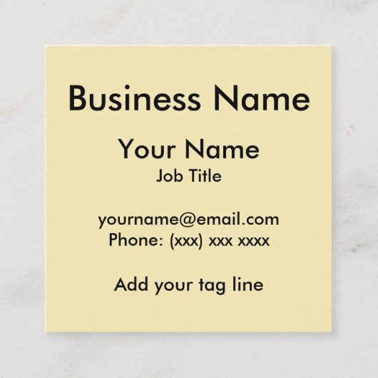 ヴィンテージの眠れるアールデコスタイル猫と本 スクエア名刺 (裏面)