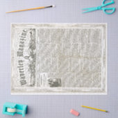 ヴィンテージの短命なもののDecoupageの紙 薄葉紙 (クラフト)