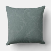 ヴィンテージの石板の青 クッション (裏面)