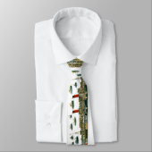 ヴィンテージの石版のイギリスの遠洋定期船RMS Caronia ネクタイ (タイ)