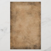 ヴィンテージの硫酸紙の文房具 便箋 (正面)