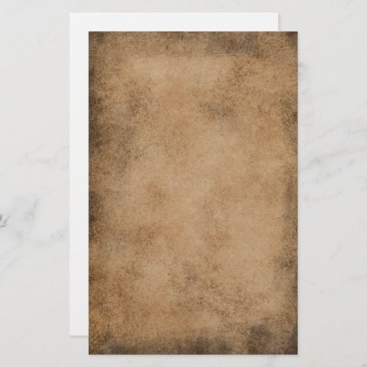 ヴィンテージの硫酸紙の文房具 便箋 (正面/裏面)