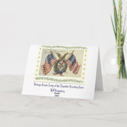 ヴィンテージの硬鱗魚類ガーパイク属のクリスマスカード シーズンカード (裏面)