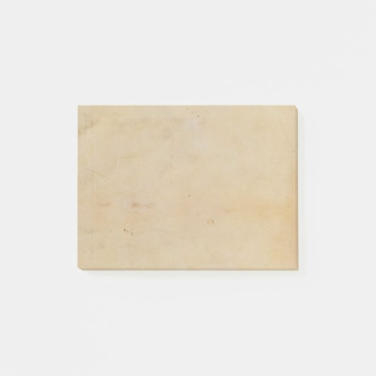 ヴィンテージの確実で古いペーパー擦り切れたなポスト・イット ポストイット (正面)