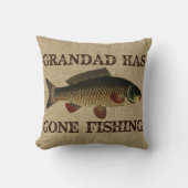 ヴィンテージの祖父は装飾用クッションを採取することを行きました クッション (正面)