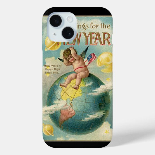 ヴィンテージの祝日 Case-Mate iPhoneケース (裏面)