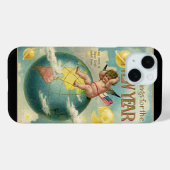 ヴィンテージの祝日 Case-Mate iPhoneケース (裏面 (横))