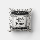 ヴィンテージの神は私達の家の枕クッションを賛美します クッション (正面)
