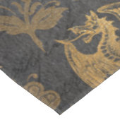 ヴィンテージの神話のファンタジーのドラゴンの壁紙 テーブルクロス (アングル)