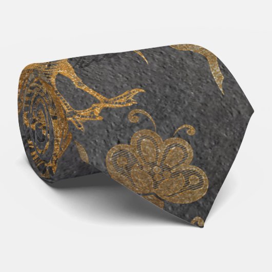 ヴィンテージの神話のファンタジーのドラゴンの壁紙 ネクタイ (ロール)